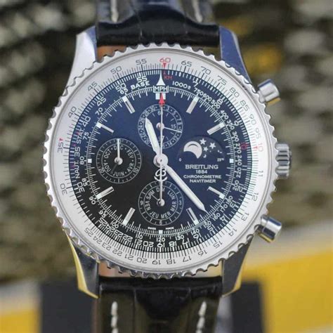 breitling navitimer moonphase illuminated|breitling navitimer price guide.